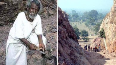 manjhi vs road