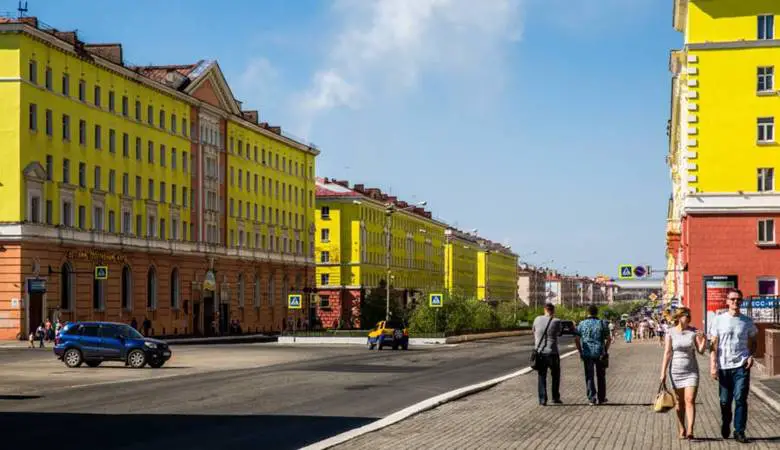 street scene norilsk