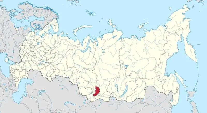 map of russia